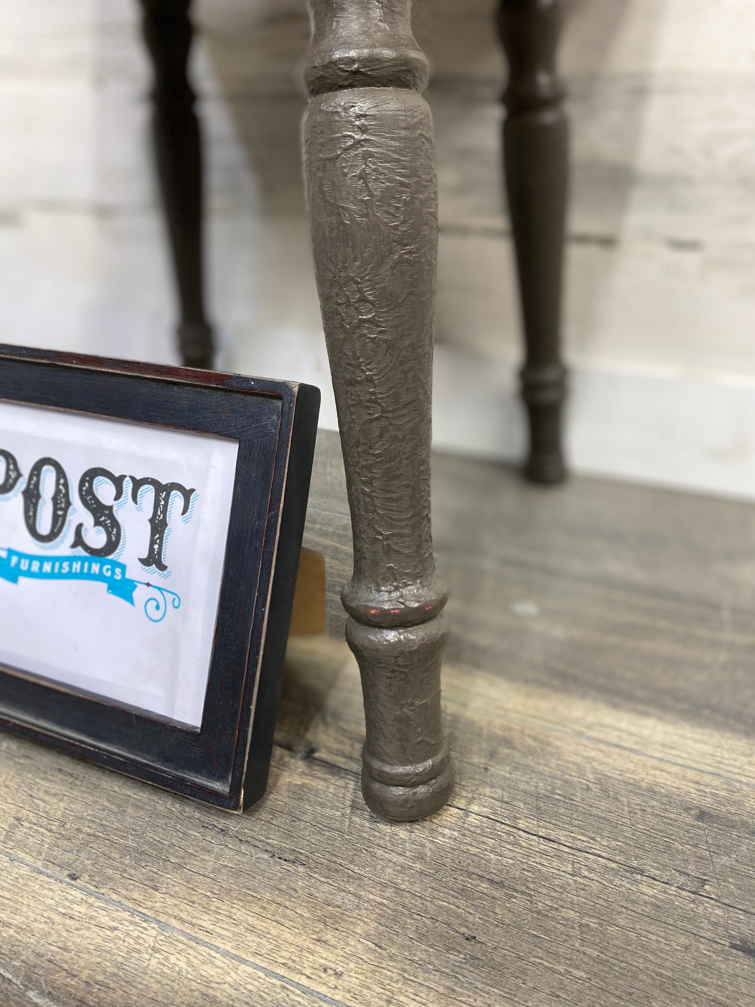 Brown Rustic End Table